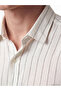 Southblue White Regular Fit Striped 100% Linen Men's Shirt - 3