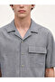 Xside Gray Regular Fit Men's Shirt - 3