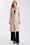 Sequined Buttoned Curly Coat