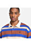 Ls Striped Rugby Polo Men's Brown Sweatshirt - 3