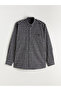 Khaki regular fit long sleeve plaid gabardine men's shirt from plus-store - 5