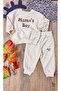 Baby boy's mama's boy tracksuit set - seasonal sweatshirt and pants set - 2