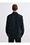 Ozmarka New Season Regular Fit Long Sleeve Dobby Men's Shirt - 4