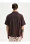 Ozmarka New Season Regular Fit Short Sleeve Men's Textured Shirt - 4