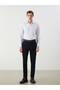 Ozmarka New Season Regular Fit Long Sleeve Plaid Gabardine Men's Shirt - 2