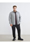 Lcw Vision Gray Large Size Slim Fit Long Sleeve Men's Shirt - 2