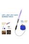 Heavy Duty Gas Burning Torch with 100cm Pipe, 360° Anti-Flare System for Camping and Outdoor Use - 4