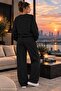 Women's Bloom Floral Patterned Crew Neck Regular Fit Women's Tracksuit Set - 2