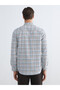 Regular Fit Plaid Men's Shirt - 4