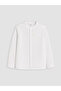 Two Mt Shop Quality White Plain Boys' Shirt