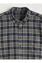 Regular Fit Plaid Men's Shirt - 6