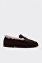 Genuine Leather Fur Brown Suede Women's Casual Shoes 657Kza7700