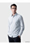 Rmz Gi̇yi̇m Farkiyla Slim Fit Dobby Men's Shirt - 2