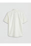Southblue White Regular Fit Men's Basic Shirt - 5
