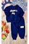 Baby boy's mama's boy tracksuit set - seasonal sweatshirt and pants set - 3
