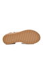 White Genuine Leather Stone Embroidered Patterned Thick Soft Sole Women's Sandals B464 Z - 5