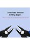 Flat Nose Wire Cutters – Sharp Flush Cut Pliers for Soft Copper Wire, Zip Ties, Electronics & Plasti - 2