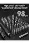 طقم مفكات ماسلز، مجموعة أدوات متينة 122 في 1 - 2