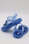 Cute Shark Figured Children's Sandals and Slippers with Back Strap and Light Sole - 7
