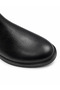 Genuine Leather Black Men's Chelsea Boots |   Fully Orthopedic, Cold and Water Resistant, Elastic Winter Casual Boots - 6