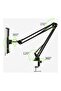Multi-Angle 360° Rotating Tablet Holder – Black, Universal Fit - 2