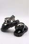 Cute Dinosaur Figured Children's Sandals and Slippers with Back Strap and Light Sole - 7