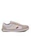 White Linen Laced Lightweight Comfortable Sole Men's Canvas Walking and Sports Shoes 1002 m - 2