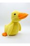 Duck Plush Dog Toy with Sound - Squeaky Textured Material (Yellow) (43 cm)