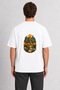 Bangkok City Themed Modern T-Shirt - Back Print - White - 3
