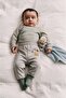 100% Organic Cotton Socks Baby Bottom Pajamas Arı