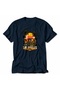 Los Angeles Design Unisex T-Shirt - Navy Blue - 5