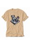 Modern Geometric Cat and Dog Design T-Shirt - Cream - 3