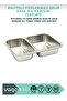 750 ml Two-Compartment Stainless Steel Lunch Box with Handle and Spoon Gift Lunch Box - 3