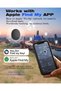 [4 قطع] أجهزة تتبع Air Tags مع حافظة، جهاز تتبع ذكي بتقنية البلوتوث من VISOOP متوافق مع Find My (لأجهزة iOS فقط) - 4