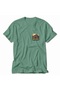 Madrid Retro Printed T-Shirt - Green - 5