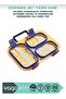 750 ml Two-Compartment Stainless Steel Lunch Box with Handle and Spoon Gift Lunch Box - 2