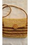 Bohem Paper Thread Hand-Knitted Linered Shoulder Bag - 4