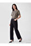 Esvab • Modern & Distinctive Zero Roba Collar Leopard Embroidered Women's T-Shirt - 3