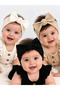 Baby Girl 3-Piece Tie-Back Hairband Set – Patterned and Colorful