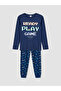 Quality Parts from Çelebi Store Zero Roba Yaka Boy's Pajama Set - 3