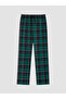 Shining Store's Glittering Choices Standard Fit Checked Embroidered Men's Pajama Bottoms - 6