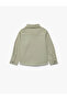 Long Sleeve Classic Collar Cotton Basic Shirt with Pockets - 6