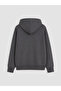 Nevavm Anthracite Hooded Girls' Soft Touch Zippered Sweatshirt with a Difference - 4