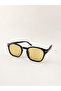 Vant Oval Square Unisex Women Men Retro Uv400 Protected Stylish Classic Bone Sunglasses - 5