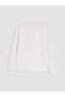 Two Mt Shop Quality Lcw Kids White Embroidered Standard & Regular Girls' Shirt - 3