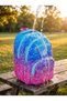 Crinkle Fabric Girls' School Bag Orthopedic Waterproof Multi-Compartment Backpack - 6