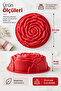 Silicone Large Rose Shaped Cake Mold 23 cm X 9 cm – Non-Stick Heat Resistant Big Flower Cake and Pastry Mold - 2