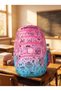 Crinkle Fabric Girls' School Bag Orthopedic Waterproof Multi-Compartment Backpack