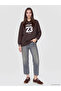 Rmz Gi̇yi̇m Farkiyla Devrik Roba Collar Loose Fit Women's Sweatshirt Tunic - 3
