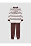 Rmz Gi̇yi̇m Farkiyla Zero Roba Collar Boys' Pajama Set - 2